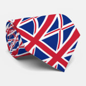 イギリス統一されたタイ、ファッションイギリス国旗のビジネス ネクタイ (ロール)