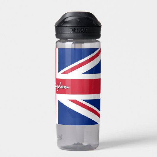 イギリス統一されたボトル、英国愛国国旗 ウォーターボトル (背面)