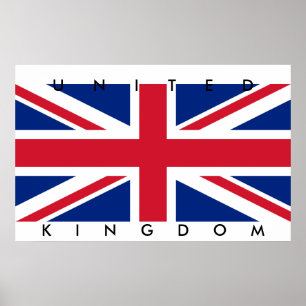 イギリス統一された国旗のポスターUK ポスター