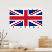 イギリス統一された国旗のポスターUK ポスター (キッチン)