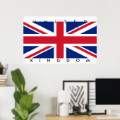 イギリス統一された国旗のポスターUK ポスター (ホームオフィス)