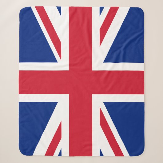 イギリス統一された国旗のユニオン・ジャック シェルパブランケット (正面)