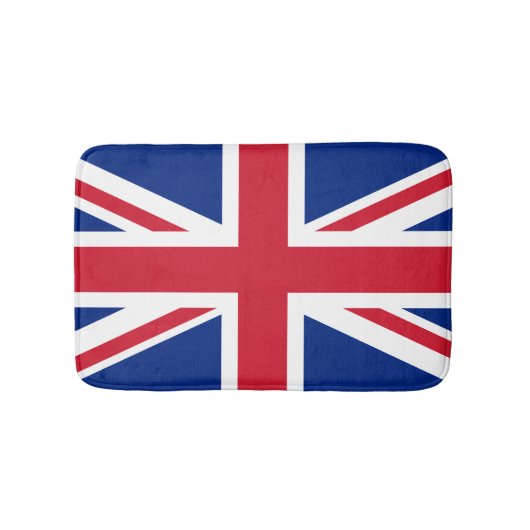 イギリス統一された国旗のユニオン・ジャック バスマット (正面)