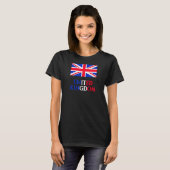 イギリス統一された国旗の国 Tシャツ (正面フル)