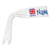 イギリス統一された国旗の青の個人設定 タイヘッドバンド (回転270)