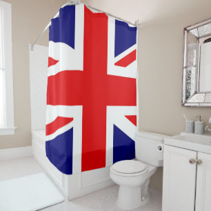 イギリス統一された国旗 シャワーカーテン