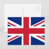 イギリス統一された国旗 ポストカード (正面/裏面)