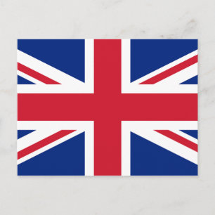 イギリス統一された国旗 ポストカード
