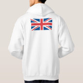 イギリス統一された国素晴らし国旗 パーカ (裏面)