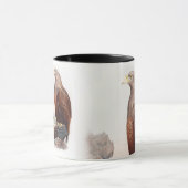イギリス自然のオオワシのジョンGouldの鳥 マグカップ (中央)