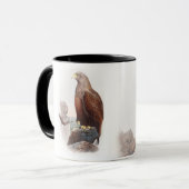 イギリス自然のオオワシのジョンGouldの鳥 マグカップ (正面左)