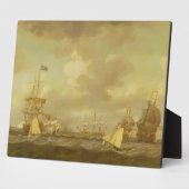 イギリス船来がいかりに向かって新鮮な風( フォトプラーク (側面)