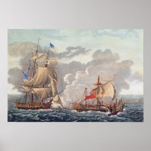 イギリス船「ジャワ」の奪取 ポスター (正面)