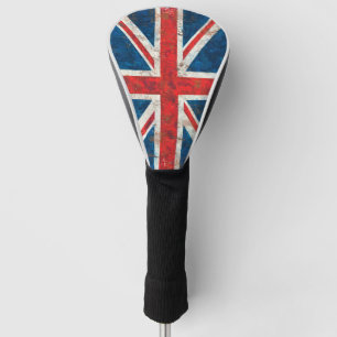 イギリス英国国旗のイギリスの動揺してな旗 ゴルフヘッドカバー