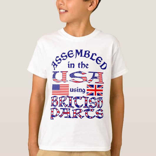 イギリス製フロント Tシャツ (正面)