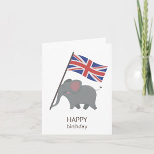 イギリス誕生日カード カード