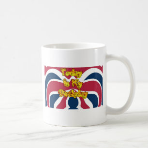 イギリス誕生日ギフトアートプリント コーヒーマグカップ