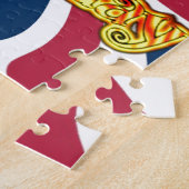 イギリス誕生日ギフトアートプリント ジグソーパズル (側面)