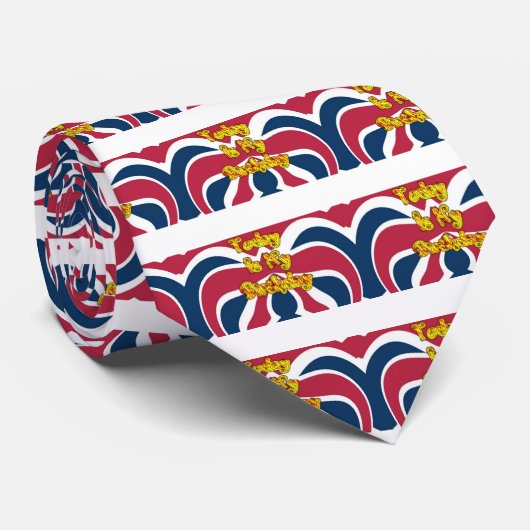 イギリス誕生日ギフトアートプリント ネクタイ (ロール)