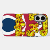 イギリス誕生日ギフトアートプリント Case-Mate iPhoneケース (裏面 (横))