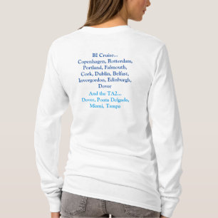 イギリス諸島およびTA2ワイシャツ Tシャツ