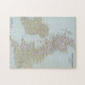 イギリス諸島の主な公道 ジグソーパズル (横)