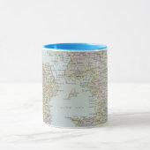 イギリス諸島の主な公道 マグカップ (中央)