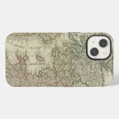 イギリス諸島の全地図 iPhoneケース (裏面横)