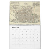 イギリス諸島の地図作成のカレンダー カレンダー (3月 2026)