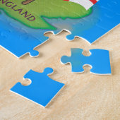 イギリス諸島の地図 ジグソーパズル (側面)