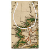 イギリス諸島の地図 スモールペーパーバッグ (裏面)