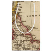 イギリス諸島の地図 スモールペーパーバッグ (正面)