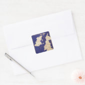 イギリス諸島の地図, 'Geographia'から スクエアシール (封筒)
