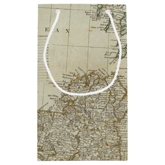 イギリス諸島の完全な地図 スモールペーパーバッグ (裏面)