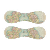 イギリス諸島の政治地図 野球ボール (パネル)