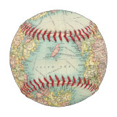 イギリス諸島の政治地図 野球ボール (裏面)