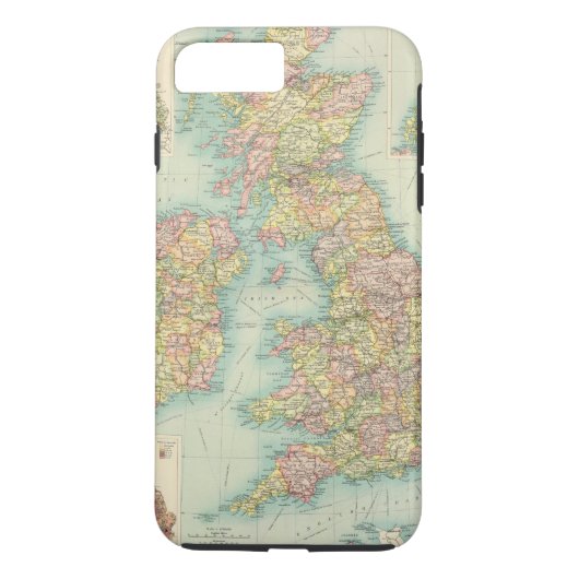 イギリス諸島の政治地図 Case-Mate iPhoneケース (裏面)
