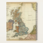 イギリス諸島の言語地図 プランナー手帳 (裏面)