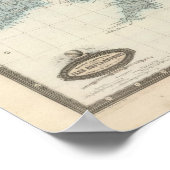 イギリス諸島の鉄道と運河 ポスター (角)