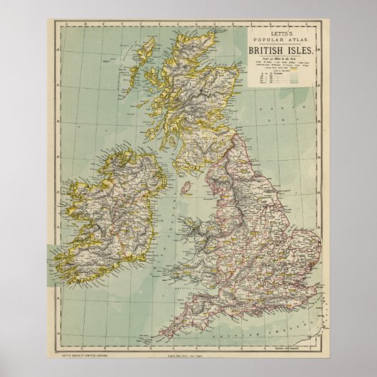 イギリス諸島11 ポスター (正面)