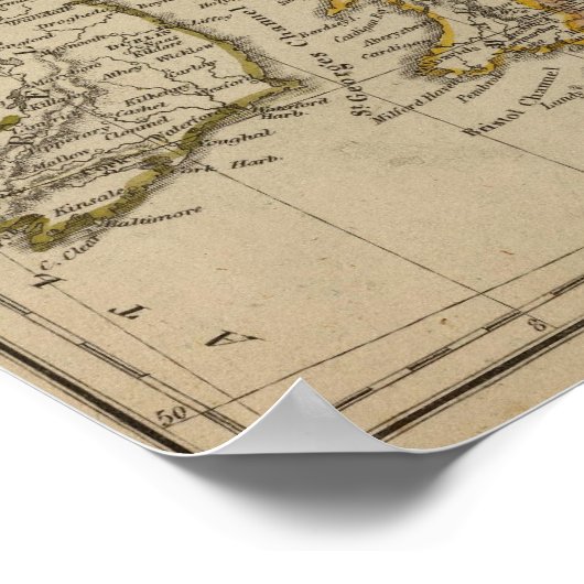 イギリス諸島3 ポスター (角)