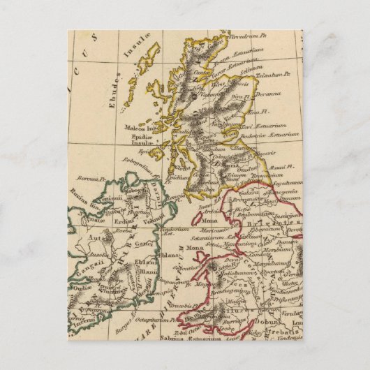 イギリス諸島3 ポストカード (正面)