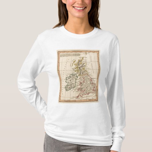 イギリス諸島3 Tシャツ (正面)