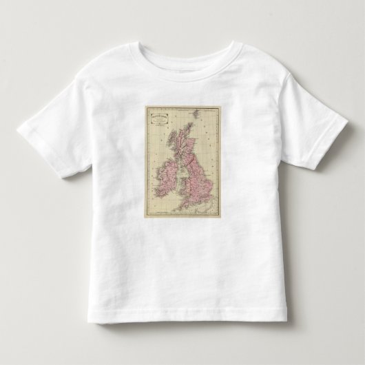 イギリス諸島5 トドラーTシャツ (正面)
