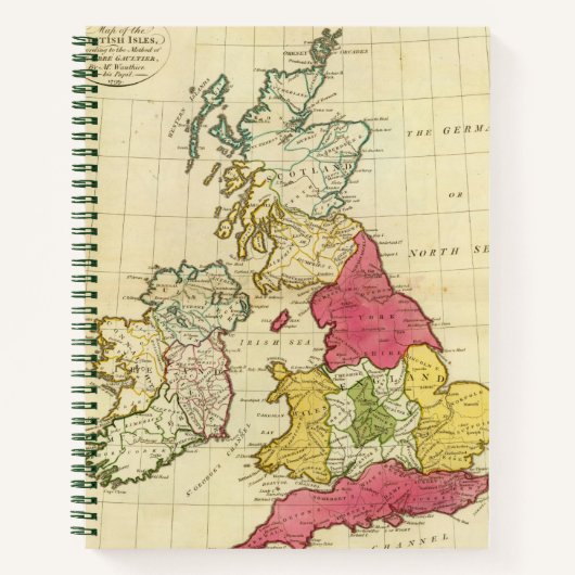 イギリス諸島6 ノートブック (正面)