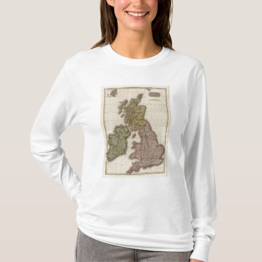 イギリス諸島7 Tシャツ (正面)