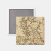 イギリス諸島、アジア マグネット (正面/裏面)