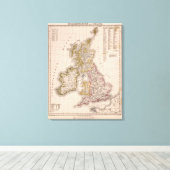 イギリス諸島、イギリス、アイルランド キャンバスプリント (インサイチュ (ウッドフロア))