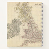 イギリス諸島 ノートブック (裏面)