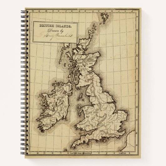 イギリス諸島 ノートブック (正面)
